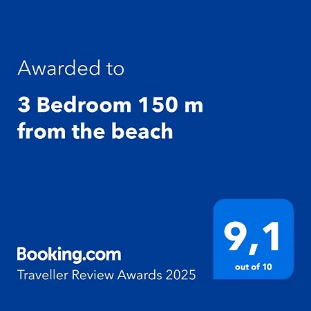 3 Bedroom 150 M From The *